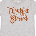 thumbnail image 4 of Inktastic Thankful and Blessed Boys or Girls Toddler T-Shirt, 4 of 5