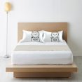 thumbnail image 6 of Yayeee Pillowcase Queen Size Set of 2 Satin Wrinkle Resistant Pillow Case, Cute Chubby Cat, 6 of 7