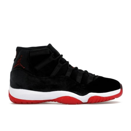 Jordan Women's 11 Retro Bred Velvet Casual Shoe from StockX