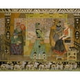 thumbnail image 2 of Gerhard Munthe 18x15 Gold Ornate Wood Frame and Double Matted Museum Art Print Titled - The Spirited off into the Mountain (1928), 2 of 4