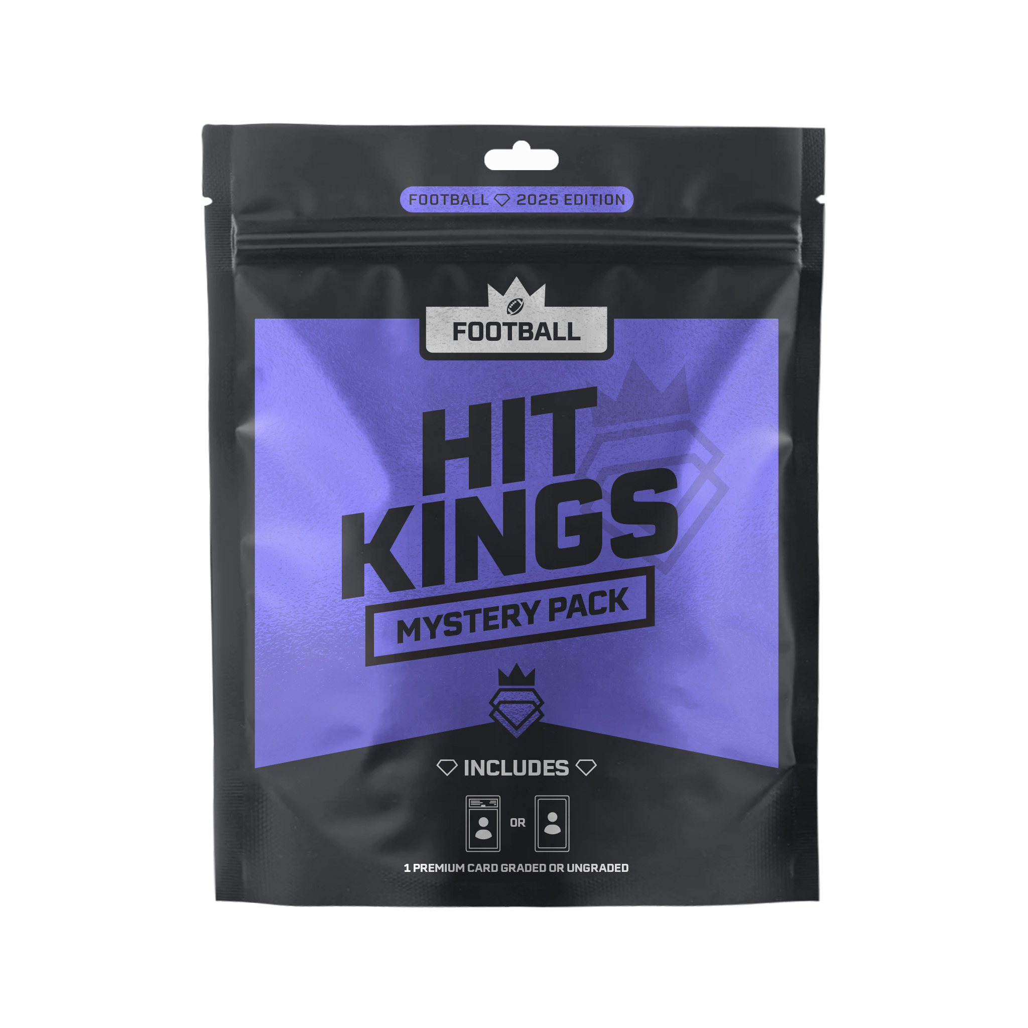 2025 Hit Kings Football Edition – 1 Graded Card or Ungraded Card
