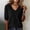 Orange, variant on Womens Sweaters 3/4 Sleeve Pullover Tops V Neck Blouses Business Casual Fashion Clothes