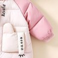 thumbnail image 4 of Winter Padded Snowsuit foe Boys Girls Cute Koala Ear Hooded Jumpsuit Long Raglan Sleeve Quilted Warm Outfits, 4 of 6