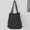 a_Black, variant on YYYTop Mini Tote Bag, Fashion Women Girls Canvas Shopping Handbag Shoulder Tote Shopper Beach Bag Travel Duffel Bags Duffel Bags for Traveling Black Gifts Under $15