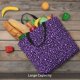 thumbnail image 5 of Fotbe Purple Leopard Bolsa Tote con Estampado para Mujer, Bolsos con Cremallera, Bolsa de Hombro Casual de Gran Capacidad con Bolsillos Internos, 5 of 7