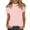 Pink, variant on Summer Shirts for Women Short Sleeve Tops Dressy Casual Loose Fit Vintage Blouses Graphic Workout Clothes 2026