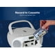thumbnail image 2 of Emerson EPB-3003 - Radiocasete Portátil con CD y Casete, Color Blanco, 2 of 11