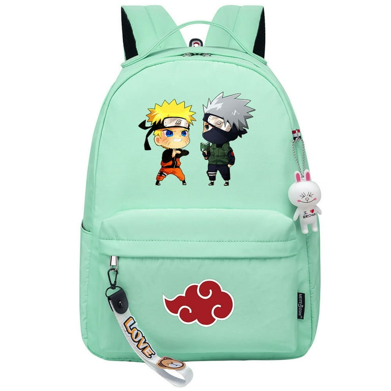 Bzdaisy Naruto Backpack - Cute, Fashionable, and Spacious with Double Side  Pockets for Leisure Travel Unisex for kids Teen 