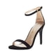 thumbnail image 1 of DREAM PAIRS KARRIE Zapatos de Tacón Alto para Mujer en Ante Negro Talle 8, 1 of 8