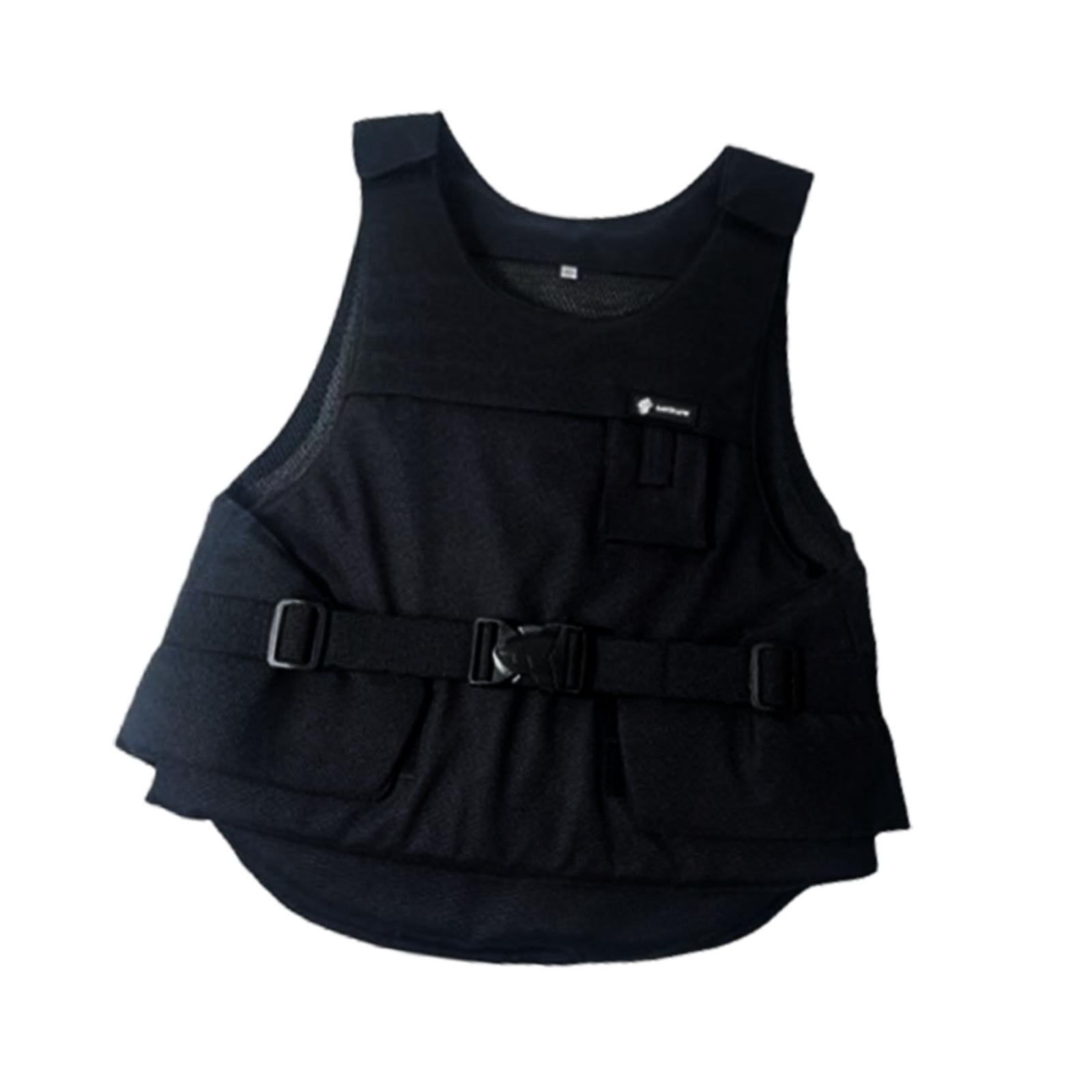 Wswqop Equestrian Equine Supplies Comfortable Professional Adjustable Strap Breathable XS