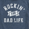 thumbnail image 3 of Instant Message - Rockin Dad Life - Father's Day Gift - Men's Short Sleeve Graphic T-Shirt, 3 of 6