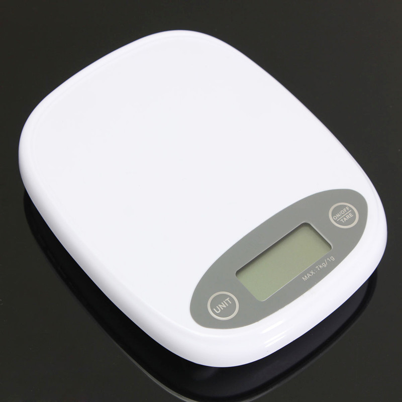 Electronic Digital Kitchen Food Scales 7kg/1g, Multifunction Weighing