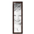 thumbnail image 2 of ArtToFrames 7" x 26" Dark Cherry With Black Picture Frame, 7x26 inch Red Wood Poster Frame (WOM-4900),  Pack, 2 of 7