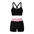 thumbnail image 7 of Yievot Womens 3 Piece Sporty Bathing Suits Swim Tank Tops & Boy Shorts & Bras Modest Tankini Swimsuits, 7 of 7