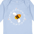 thumbnail image 4 of Inktastic Bee Gift Cute Kids Honeybee Girls Long Sleeve Baby Bodysuit, 4 of 5