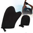 thumbnail image 3 of Soft Tanning Glove Self Tanner Mitt Lotion Apply Tool Accessory Beach Gloves (Black), 3 of 4