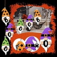 thumbnail image 3 of Bewildely 3 piezas colgante de Halloween portátil extraíble ventana desmontable árbol de Navidad Festival decoración colgante regalo con cordón Kits de decoración para fiestas Bewildely HA068261-00B, 3 of 6