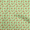 thumbnail image 1 of oneOone Cotton Jersey Mint Green Fabric Fruits Diy Clothing Quilting Fabric Print Fabric By Yard 58 Inch Wide, 1 of 4