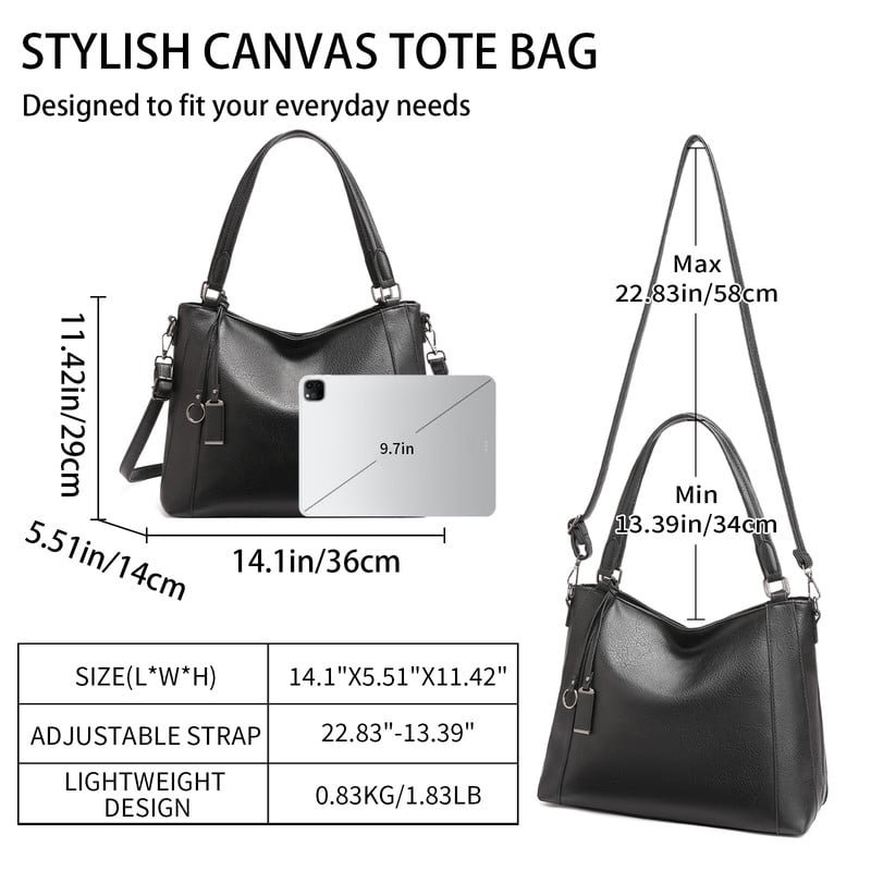 FALAN MULE Tote Bags for Women Crossbody Purse and Handbags Ladies Top Handle Satchel Shoulder Bags