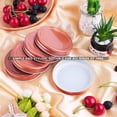 thumbnail image 5 of 24Pcs 86mm Split\-Type Wide Mouth Jars Lids Storage Caps with Silicone Sealing Rings Replacement Seal Cover No.03, 5 of 8