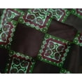 thumbnail image 4 of oneOone Silk Tabby Green Fabric Geometric & Paisley Block Fabric For Sewing Printed Craft Fabric By The Yard 42 Inch Wide, 4 of 4