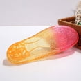 thumbnail image 5 of YOUYEDIAN Jelly Sandals for Women Ballet Mesh Flats Shoes Summer Beach Wide Closed Toe Mary Jane Mules Dressy Comfortable Slip on Sandals (Pink), 5 of 5