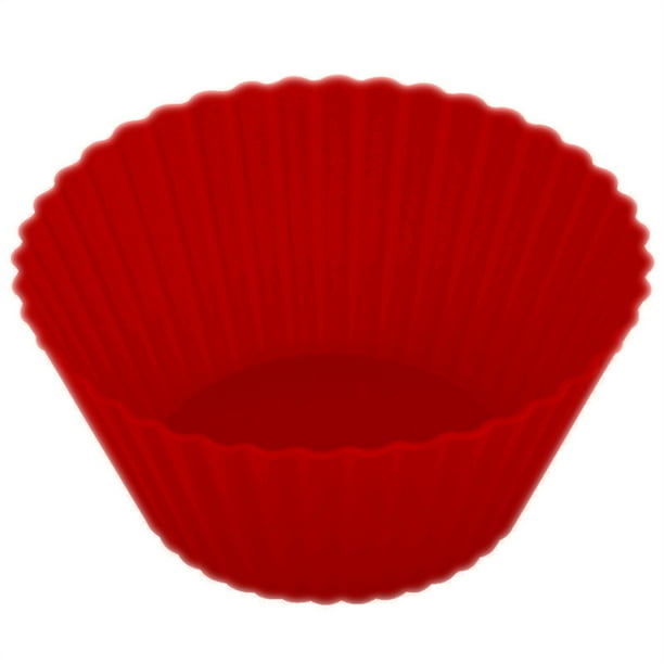 Bearachild Moldes de silicona para magdalenas, moldes de pastelería para galletas de chocolate, moldes para magdalenas para hornear resistentes al calor, Type2 NO2 Bearachild HA012647-04