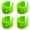 Green, variant on NFTIGB 4 PCS Bicycle Frame Protector Chainstay Bike Chain Stay Guards Rubber Rear Fork Cycle Gear Green[cite: 1]