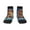 2 Black-1, variant on Starry Sky Cloud Dog Pattern Quarter Crew Socks,Toe Seamed Ankle Socks,Cotton Cushioned Breathable Athletic Crew Sports Socks