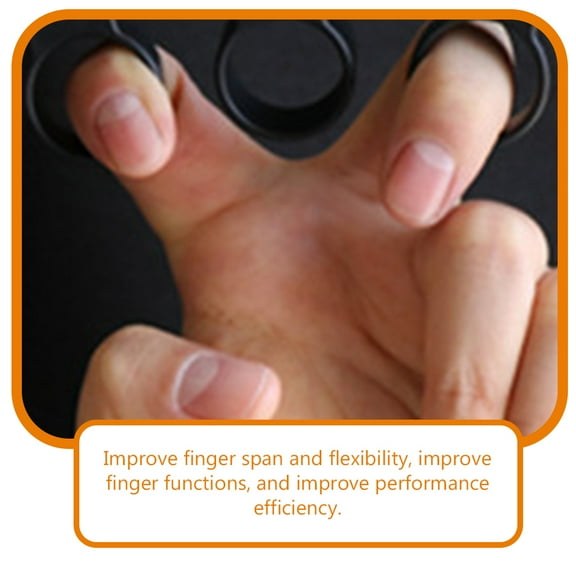 KAKOWELY Finger Separator Rectangular Finger Stretcher for Guitar Players 1Set