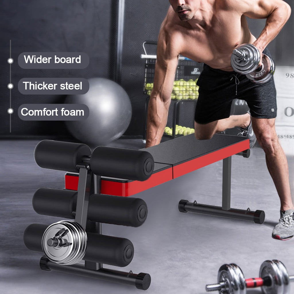 Details about   ADJUSTABLE WEIGHT BENCH LIFTING SET Barbell Lifting Press Incline Weight Bench A 
