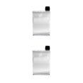 thumbnail image 1 of Billuyoard Botella de agua Taza para beber Vasos para el hogar Contenedor de líquido reutilizable transparente en forma de libro de gran Transparente 420ML 2piezas, 1 of 6