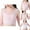 Pink, variant on ATOGUTA Seamless Training Bra for Girls Size 8-14 Bralette Seamless Cami Crop Bras Built-Up Stretch Sports Bra in Everyday Colors Pink
