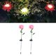 thumbnail image 1 of Luz LED Solar De Crisantemo, Lámpara De Jardín De Flores De Simulación Hermosa, Decoración De Patio Al Aire Libre Material: Tela De Seda ABS 2 Uds, 1 of 7
