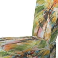 thumbnail image 4 of Designart "A Single Palm Tree VII" Multi-Color Floral Upholstered Accent Chair - Traditional Arm Chair For Bedroom, 4 of 7