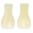 thumbnail image 2 of Tabla de masaje de raspado Facial, superficies alisadoras, placa Gua Sha de piel de resina para salón de casa, 2 uds., 2 of 8