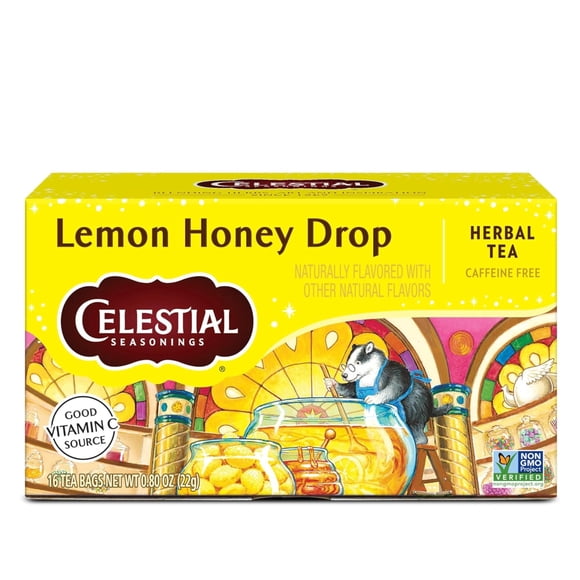 Té de hierbas Celestial Seasonings limón y miel 16 sobres