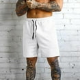 thumbnail image 2 of Rrunsv Mens Shorts Men's Workout Running Shorts Gym Shorts Lightweight Hiking Sport Shorts White,XL, 2 of 5