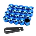 thumbnail image 4 of UOYOTT 20Pc 17mm Car Wheel Nut Lug Dust Cover Tyre Bolt Hub Cap Protector Screw R5B7, 4 of 8