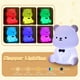 thumbnail image 2 of Lámpara nocturna YuanDian Cute Bear de silicona con 8 colores, 2 of 7