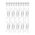 thumbnail image 3 of Lipstore 20 Pieces Plate Hangers for Decorative Plates Art Practical Plate Display Hanger 8Inch, 3 of 7