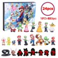thumbnail image 1 of Calendrier de Noël 2025 avec des Personnages de Jeu Mignons, 1 of 1