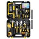 thumbnail image 1 of Juego de herramientas SOLUDE 148 piezas para reparación del hogar con funda para hombres y mujeres, 1 of 8