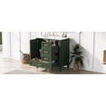 thumbnail image 2 of Harper & Bright Designs 30" Bathroom Vanity, Bathroom Cabinet with Sink Combo Set, Bathroom Storage Cabinet with Soft Closing Door and 3 Drawers, Green, 2 of 14