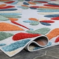 thumbnail image 6 of Superior Marigold Oversized Floral Indoor Outdoor Area Rug, 4' x 6', Multicolor, 6 of 9