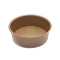 thumbnail image 1 of Baking Mold Round Non-stick Cake Pan Carbon Steel Round Baking Mold Roll Rim Kitchen Dish Plate with Removable Bottom, 8 Inch, 1 of 9