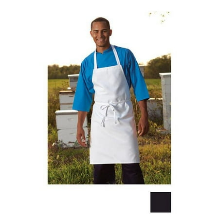 Uncommon Threads 3000-0100 30W x 34L Bib Apron in Black