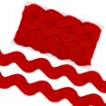 thumbnail image 1 of Cinta Roja Navideña GORGECRAFT de Poliéster, 4 cm de Ancho y 9.14 m de Largo, 1 of 8