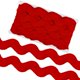 thumbnail image 1 of Cinta Roja Navideña GORGECRAFT de Poliéster, 4 cm de Ancho y 9.14 m de Largo, 1 of 8
