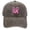Coffee, variant on Uni Baseball Cap for Everyday Wear Classic Outdoor Hat with Cancer Awareness Ribbon Embroidery and Casual Hop Style for Men and Women White